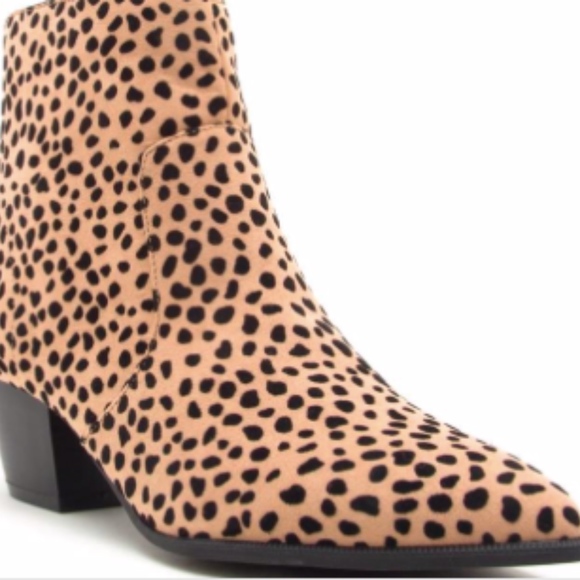 leopard booties